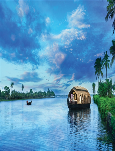 Kerala-Houseboat