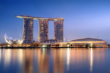 Singapore with Marina Bay Sands